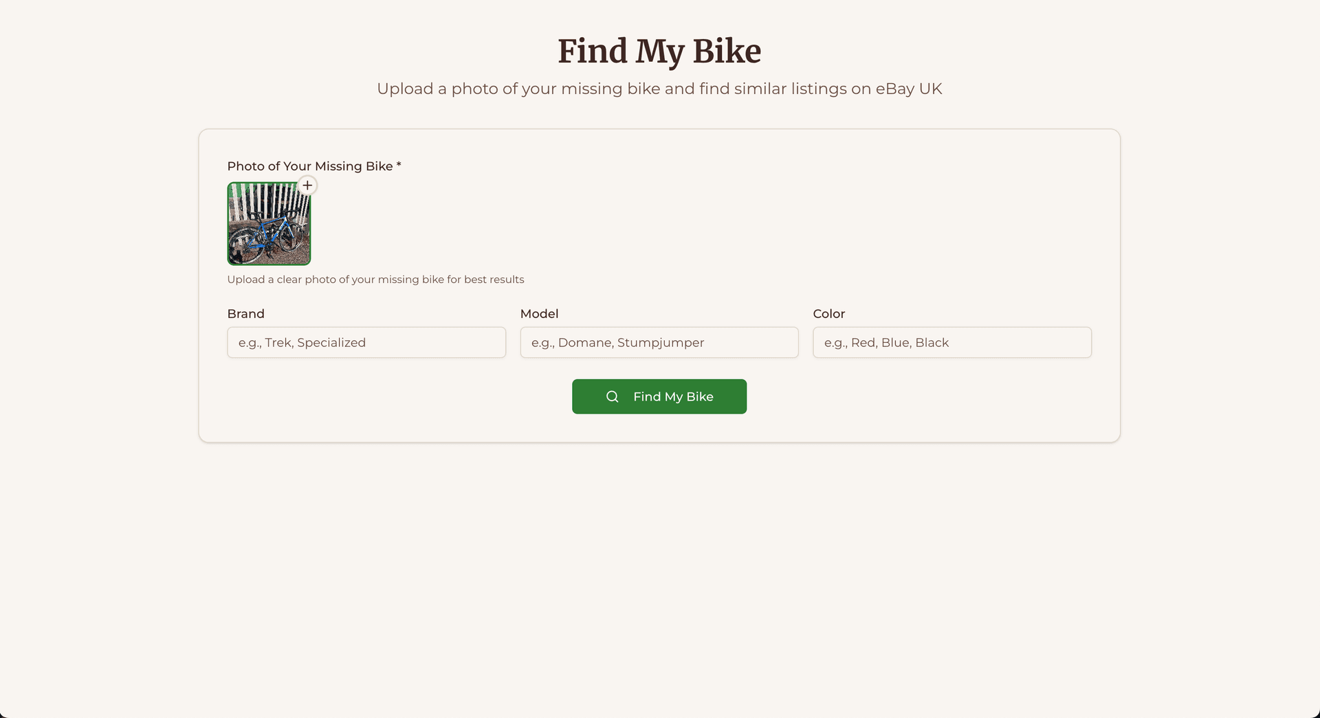 Find My Bike